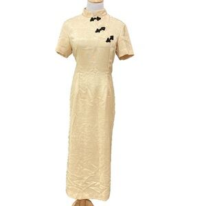 Vintage handmade Asian style dress size L